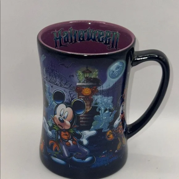 Disney Enchanted Mug Black and Purple - Picture 1 of 6